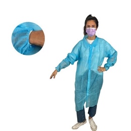 Disposable Blue Polypropylene Surgical Gown XL
