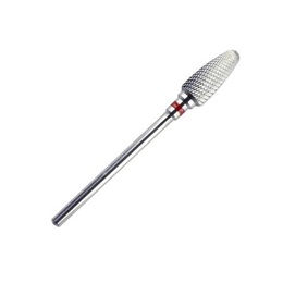 PM Tungsten Carbide Bur Flat Cut Rugby Ball - 1 Piece