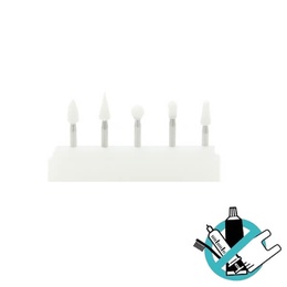 Arkansas Burs for Precise Finishing FG Handpieces - Pack of 5
