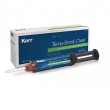 Temp Bond Clear Eugenol-Free Temporary Cement 6g Syringe