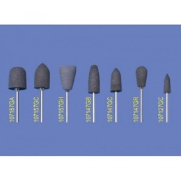Gray Silicone Polished Cups Set of 6 for Dental Polishing