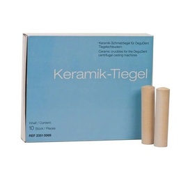 Ceramic Crucibles for Multicast and Motorcast Systems – Pack of 10
