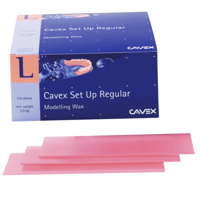 Pink Modelling Wax 2500g for Dental Applications
