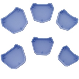 Zolacadores Set of 6 Model Base Formers for Dental Labs and Clinics