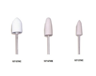 Mestra White Silicone Burs for Dental Laboratory Polishing