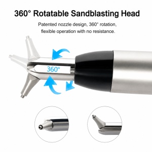 Aluminum Oxide Microblaster Dental Sandblasting Gun