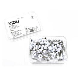 Rubber Prophylaxis Cups 100 pcs for Professional Dental Cleaning