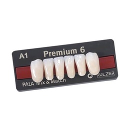 Premium Lower Anterior Acrylic Teeth - Pack of 6 Units