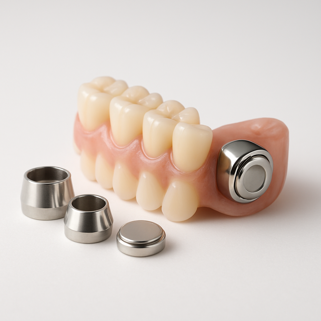 Magnetic Attachment Denture